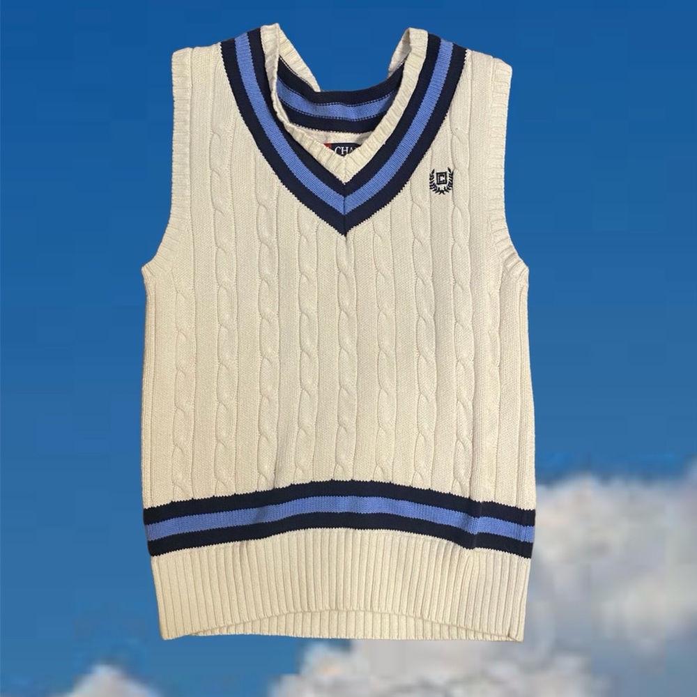 Vintage Chaps Sweater Vest!